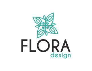 Projektowanie logo dla firmy, konkurs graficzny flora design